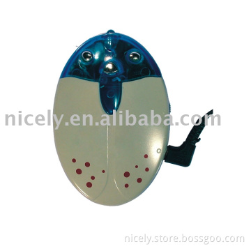 FM auto scan mini radio with earphone and torch